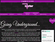 Tablet Screenshot of cellardoor.biz